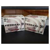 (2) Federal 22 LR 40 GR Ammo