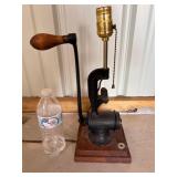Vintage Food Chopper Lamp