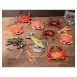 Crab & Lobster Ornaments, 1 St. Michael