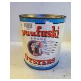 Daufuskie Gallon Oyster Can