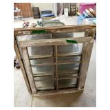 3 Antique Windows. See Pics For Measurements