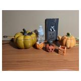 Pumpkin Ceramic Decorations