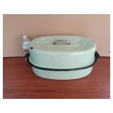 Vintage Enamelware Oval Roaster