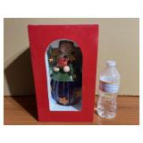 Holiday Lane 11" Metal & Glass Christmas Night