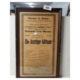 Antique Theater Poster