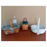 1997 Longaberger Sweetheart Sweet Treats Basket