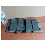 VERY RARE 4 Antique Bible Metal Printing Plates