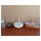 2001 Longaberger May Series Peony Basket with