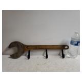Wooden Wrench Coat Hanger - 19" Long