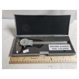 Brown Sharpe Dial Caliper In Case