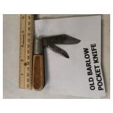 Vintage Barlow Pocket Knife