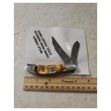 Wild Turkey Handmade Surgical Steel Pocket Knife