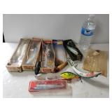 Vintage Fishing Lures - Some Wood