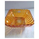Marigold Imperial Carnival Glass Bowl