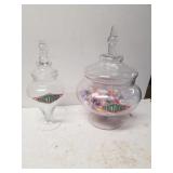 Honeydukes Glass Candy Jars