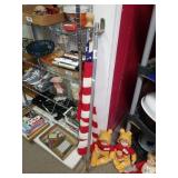 Flag Pole With American Flag