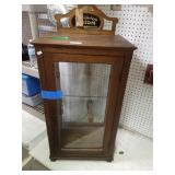 Antique German Candy Cabinet