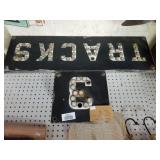 Vintage Railroad Sign Out Of York, PA