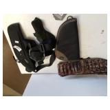 Bullet Belt, Holster, Case