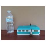 O Scale Mobile Home - Turquoise & White