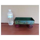 Vintage Nursery Rhymes Tin Toy Cart