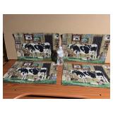 4 Rooster Cloth Placemats