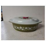 Vintage 2 1/2 Qt. Pyrex Spring Blossom Pattern