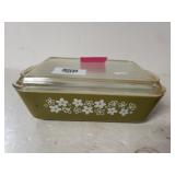 Vintage Pyrex Crazy Daisy Pattern Refrigerator