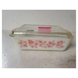 Vintage Pyrex Covered Refrigerator Dish.