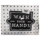 Wash Your Hands Sign
