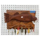 Vintage Lure Display
