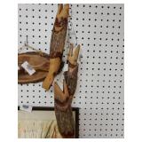 Hanging Wood Fish Decor