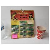 Vintage Lures And Coca-cola Cups