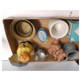 Bear Umbrella Bank, Ceramic Bear & More