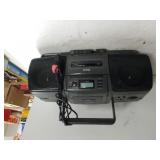 RCA CD/cassette Radio Receiver