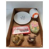 Checker Pieces, Plate, Figures