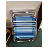 2 Folding Beach Chairs