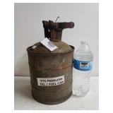 Vintage Peerless Oil/Fuel Can