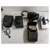 Vintage Cameras And Walkman