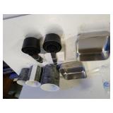 Measuring Cup Spoon Sets, Grey Marble Canister