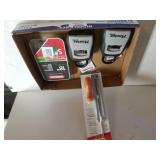 Master Locks, File, Chain Saw