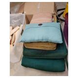 Lot Of Chair Cushions And Throw Pillows