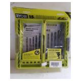 Ryobi 15oc. Hex Shank Drill Bit Set