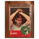 Bo Belinsky, L. A. Angels 1962 TOPPS