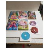 Assorted Barbie DVDs
