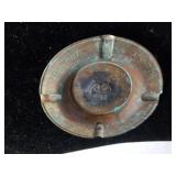 Brass & Copper Vintage Ashtray