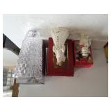 Lenox Snowman, Angel & Mikasa Vase