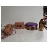 Bell Landline Phone, Salt And Pepper Shakers,