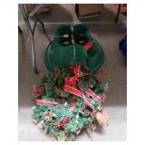 Christmas Tree Stand And Wreath