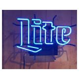 Miller Lite Neon Sign (No Flaws)